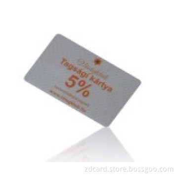Retail Card/Shopping Card for Clothing Store/Drugstore